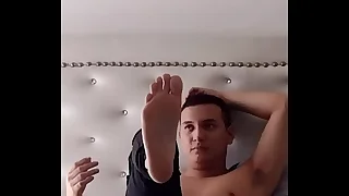 Latino Fat toes worship